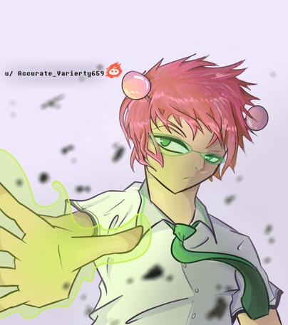 Saiki Kusuo art