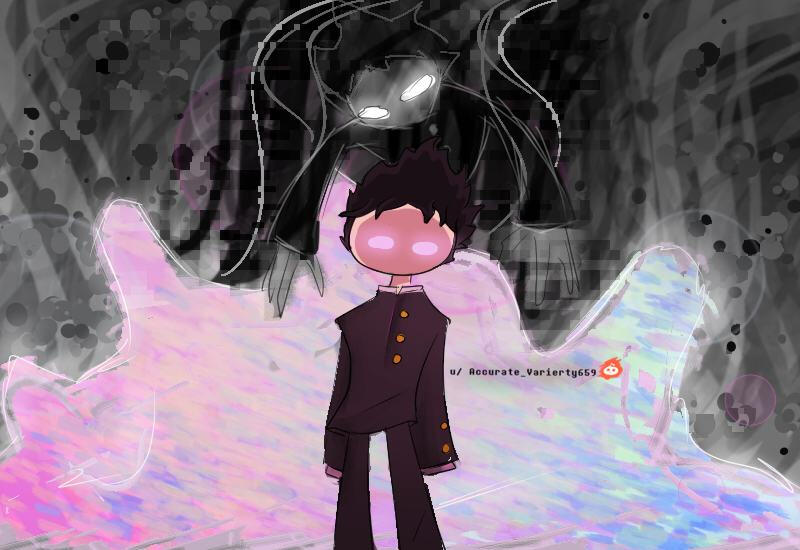 Suppressed emotions- Fan Art of Mob Psycho 100